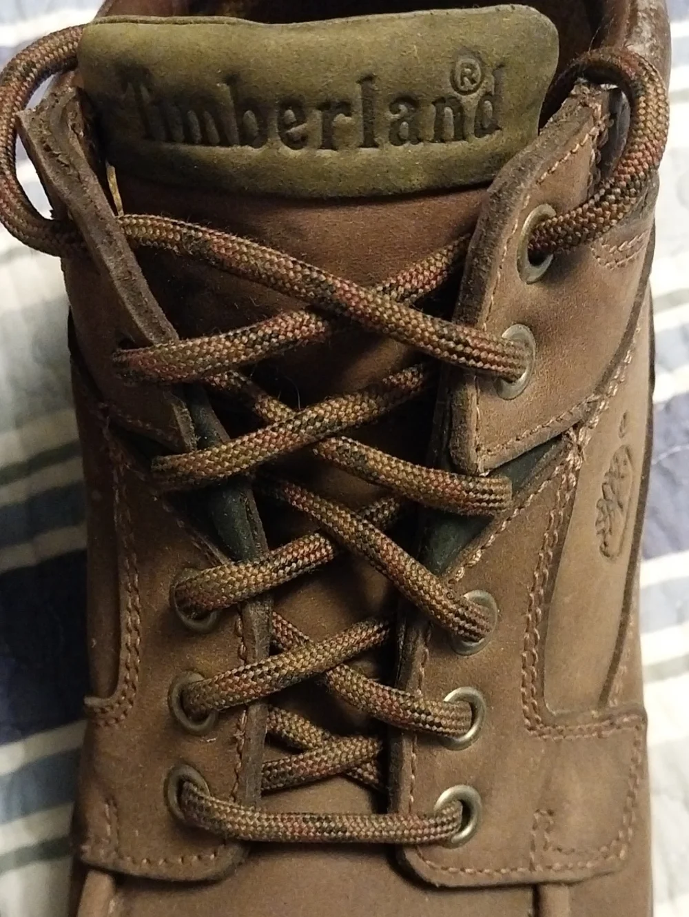 Timberland Men's Brown Leather Chukka Lace-Up Boots